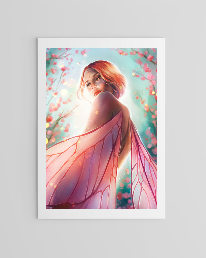 Spring Nymph Drawing Ilustrografia